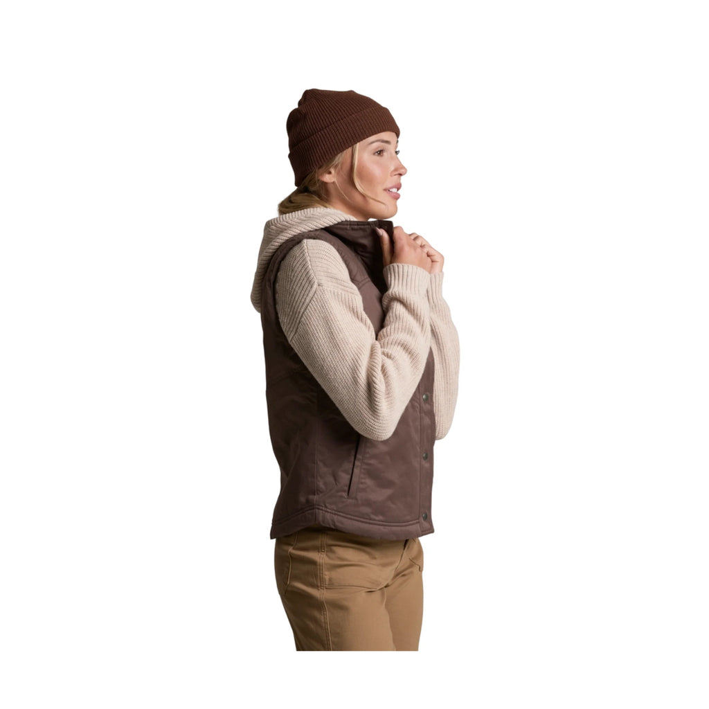 Kuhl Women's Celeste Lined Vest - Coffee - Lenny's Shoe & Apparel