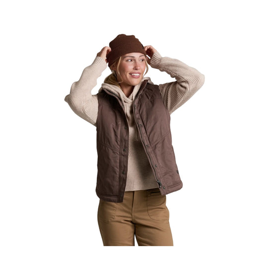 Kuhl Women's Celeste Lined Vest - Coffee - Lenny's Shoe & Apparel
