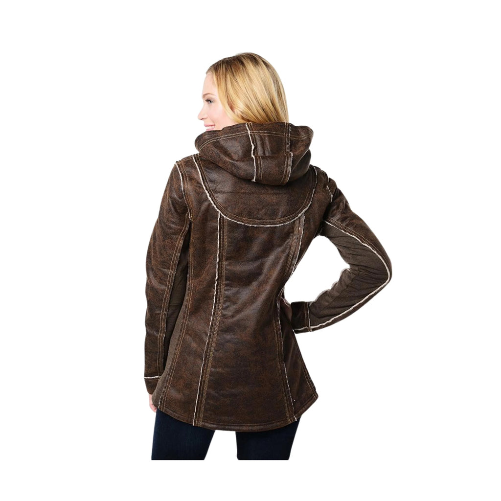 Kuhl Women's Dani Sherpa Jacket - Oak - Lenny's Shoe & Apparel
