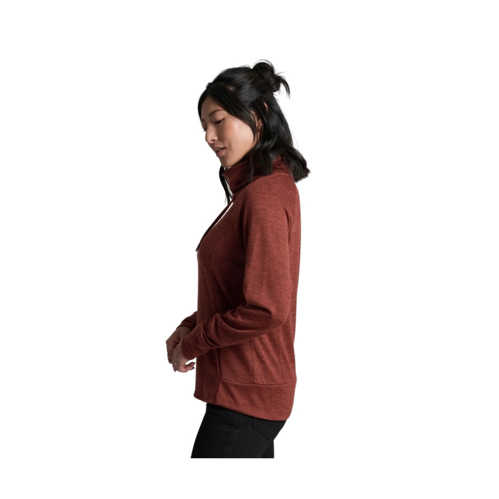 Kuhl Women's Elia Pullover - Cherrywood - Lenny's Shoe & Apparel