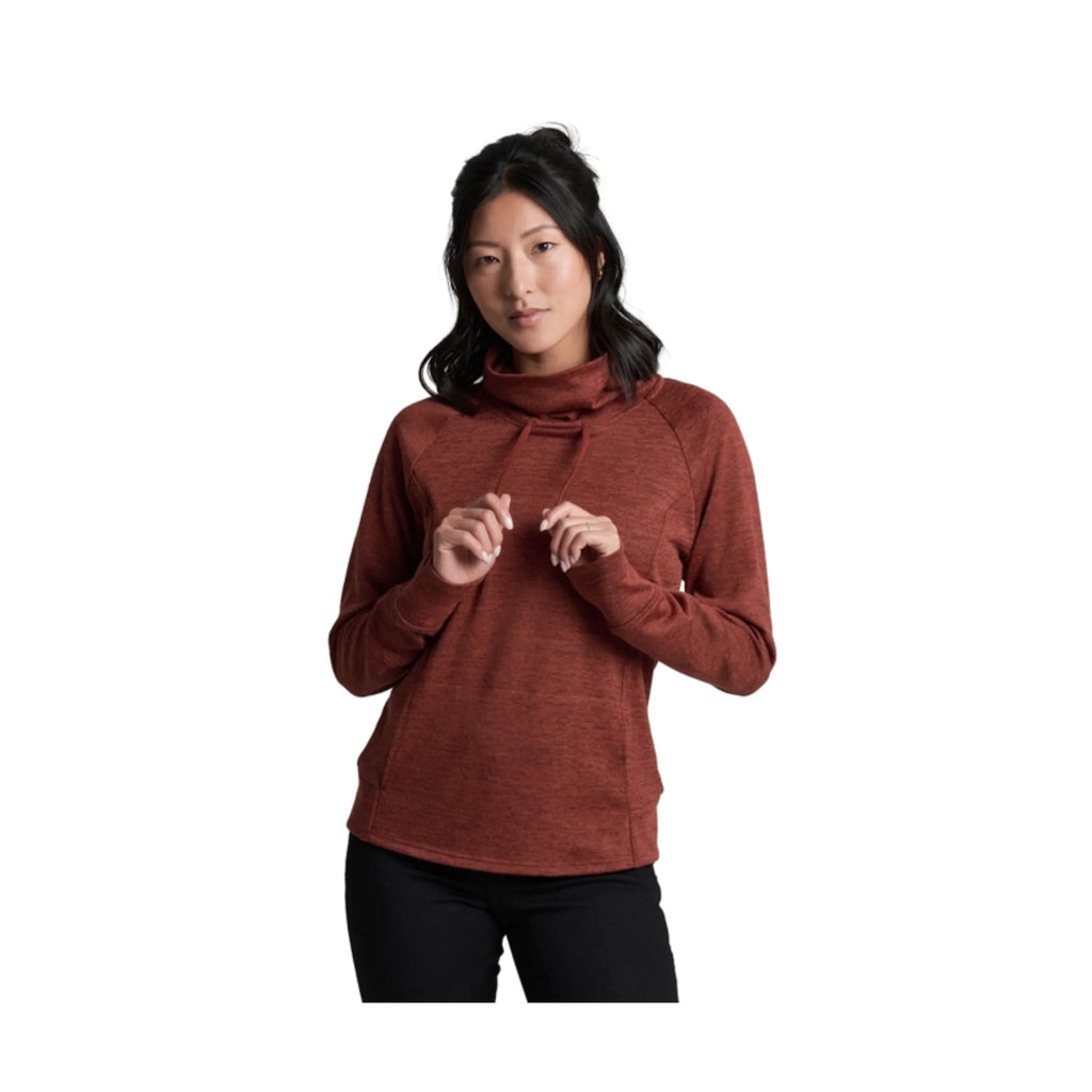 Kuhl Women's Elia Pullover - Cherrywood - Lenny's Shoe & Apparel