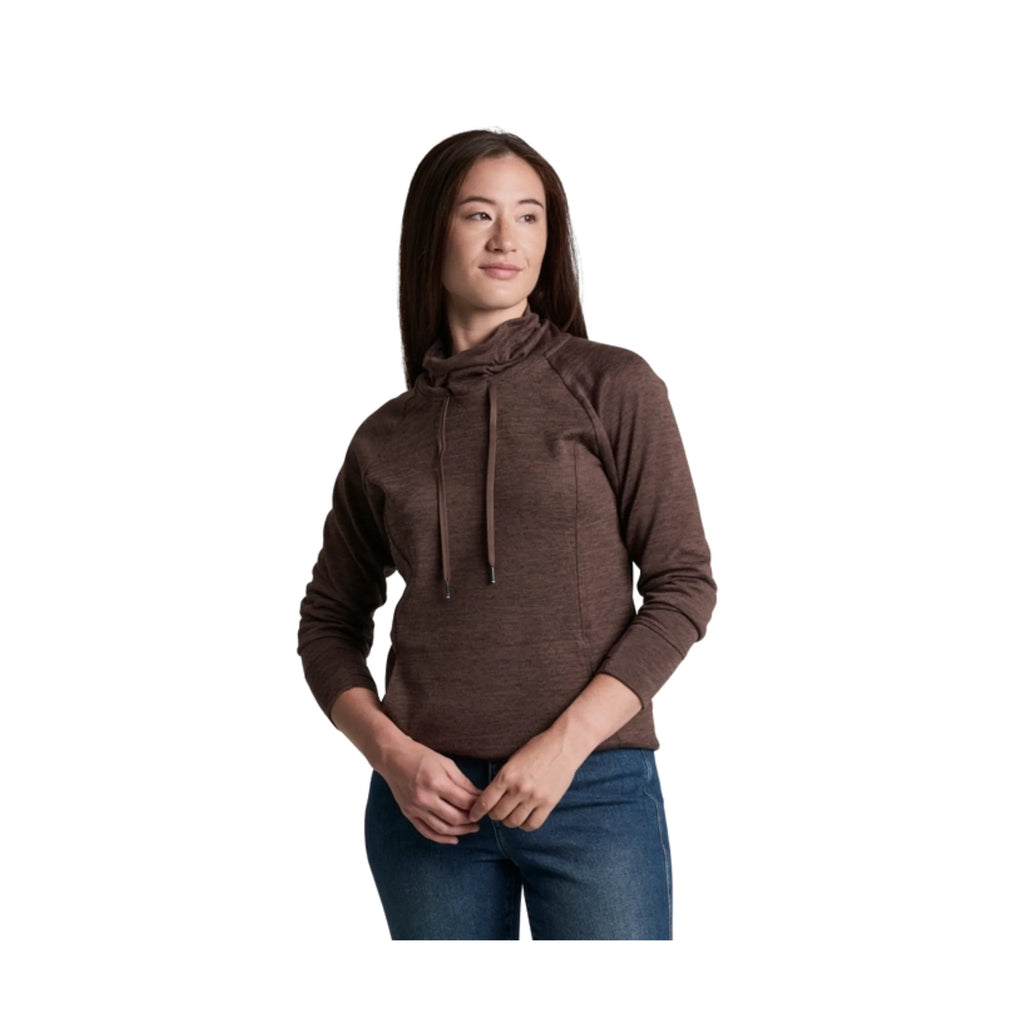Kuhl Women's Elia Pullover - Coffee - Lenny's Shoe & Apparel