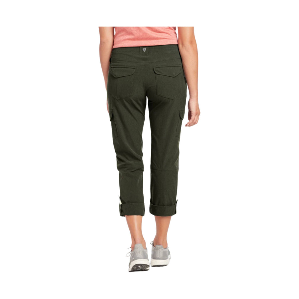 Kuhl Women's Freeflex Roll - Up Pant - Dark Moss - Lenny's Shoe & Apparel