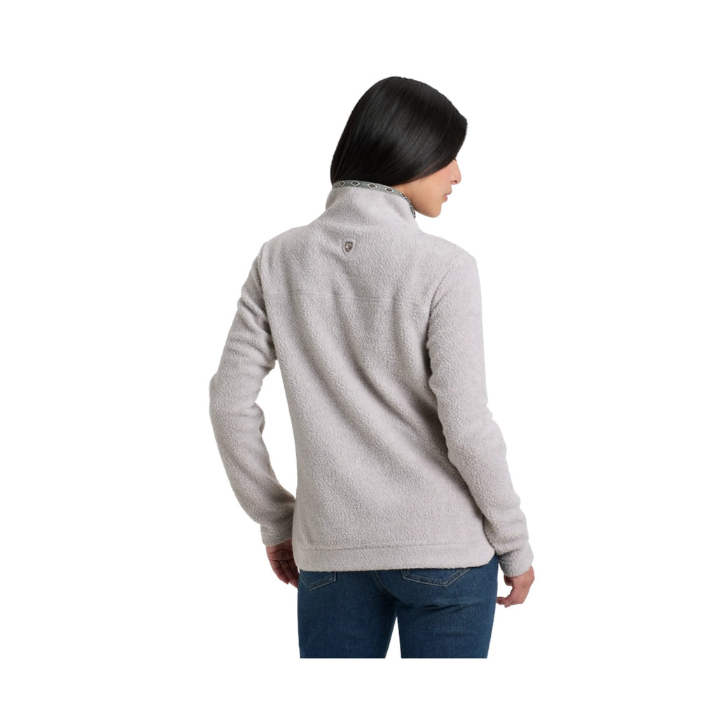 Kuhl Women's Hygge Snap Pullover - Natural - Lenny's Shoe & Apparel