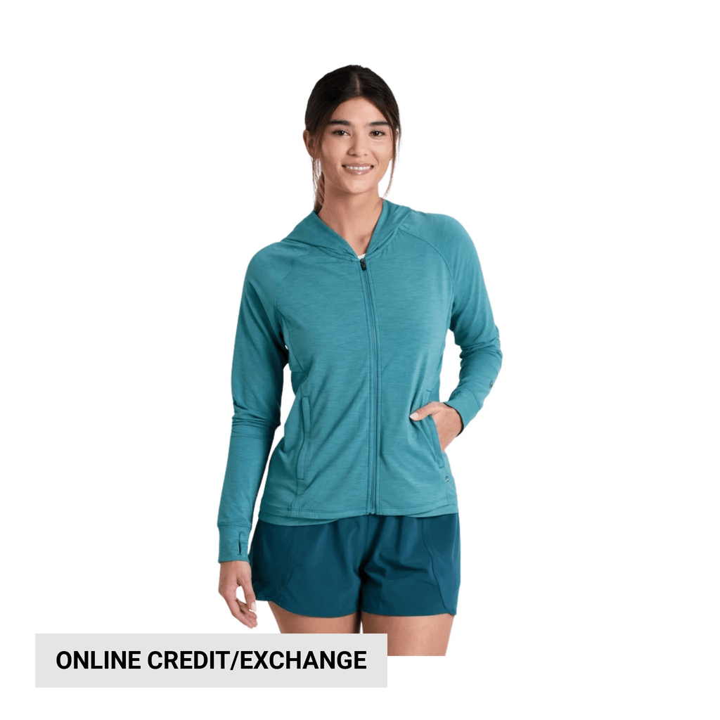 Kuhl Women's Inspira Full Zip Hoody - Aqua - Lenny's Shoe & Apparel