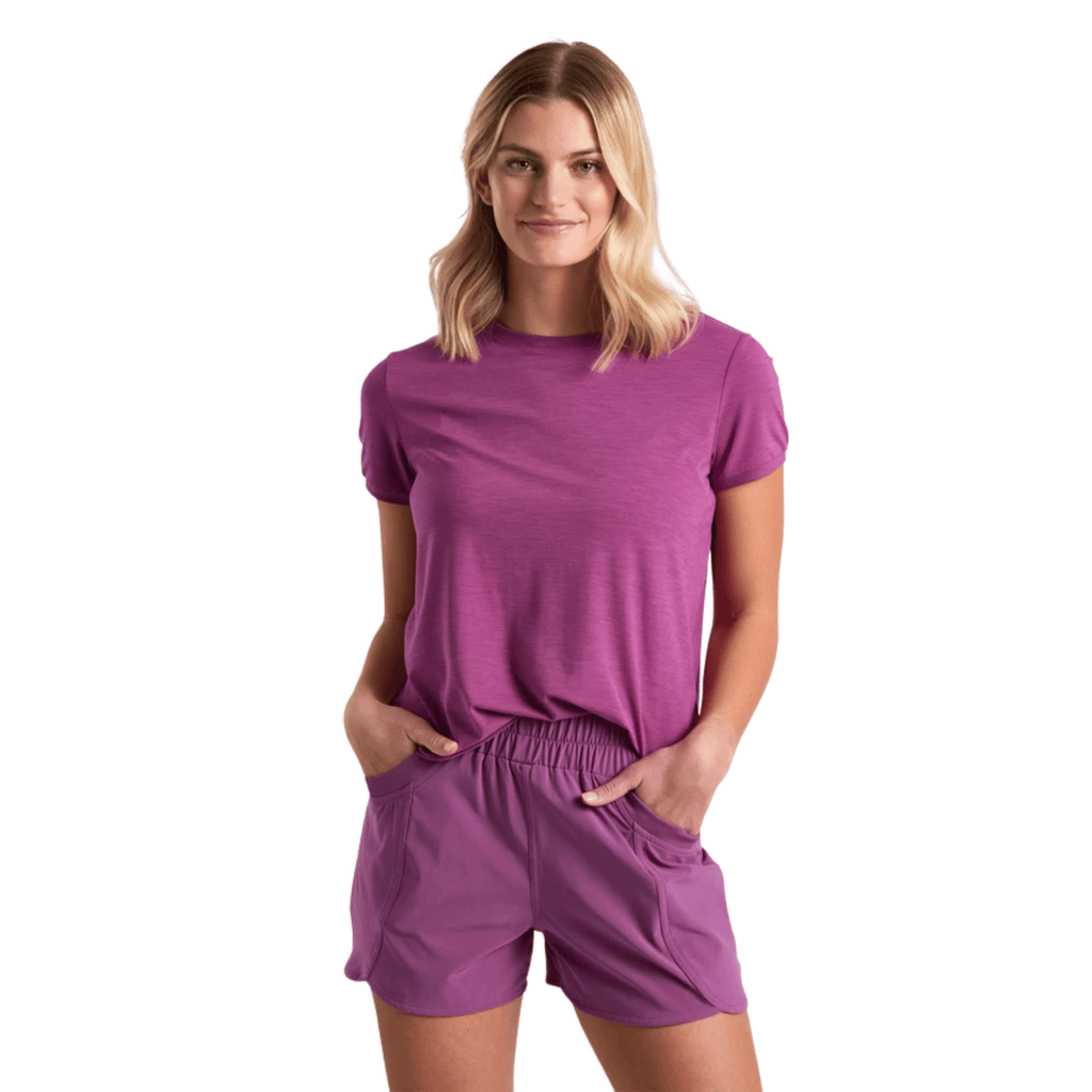 Kuhl Women's Inspira Short Sleeve - Wild Orchid - Lenny's Shoe & Apparel