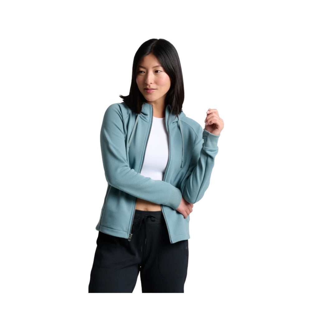 Kuhl Women's Karisma Full Zip Hoody - Mineral Blue - Lenny's Shoe & Apparel