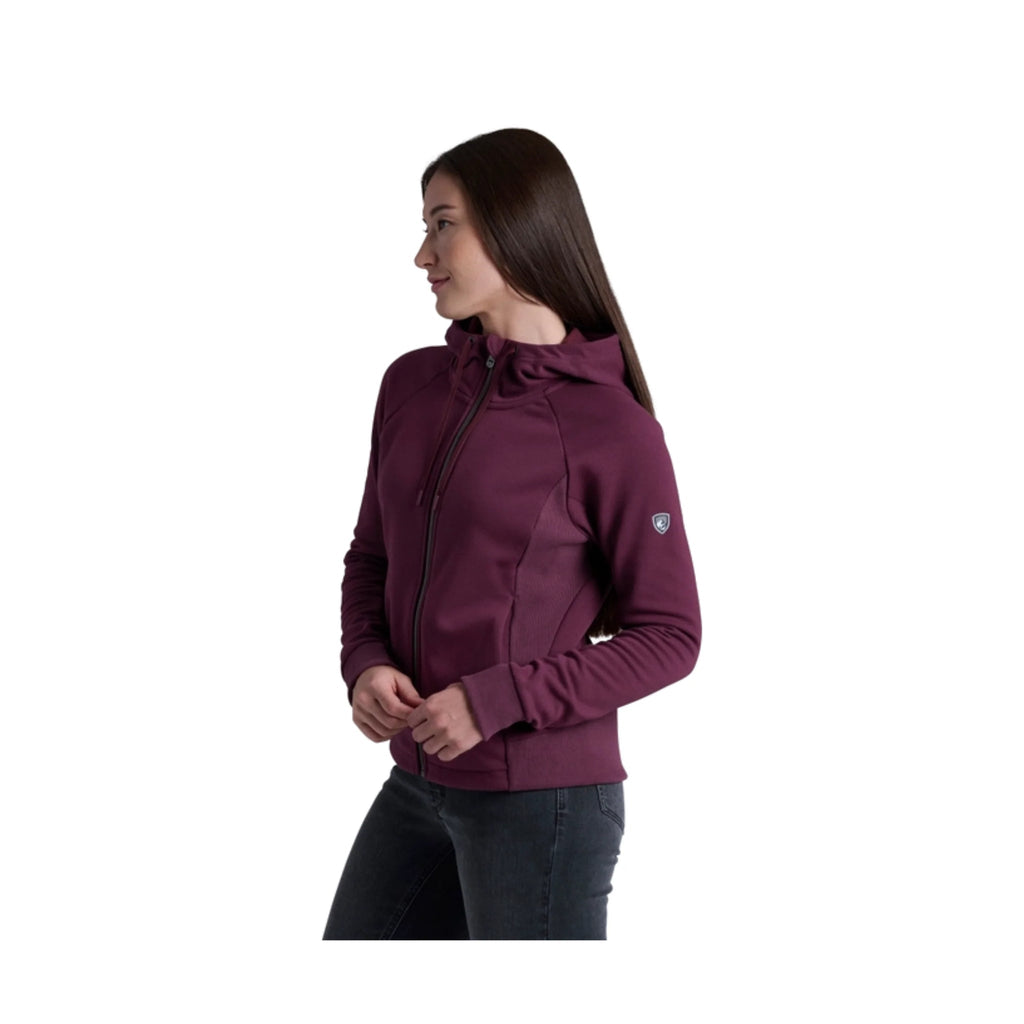 Kuhl Women's Karisma Full Zip Hoody - Winter Berry - Lenny's Shoe & Apparel