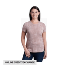Kuhl Women's Konstance Short Sleeve Tee - Rose Ash Print - Lenny's Shoe & Apparel