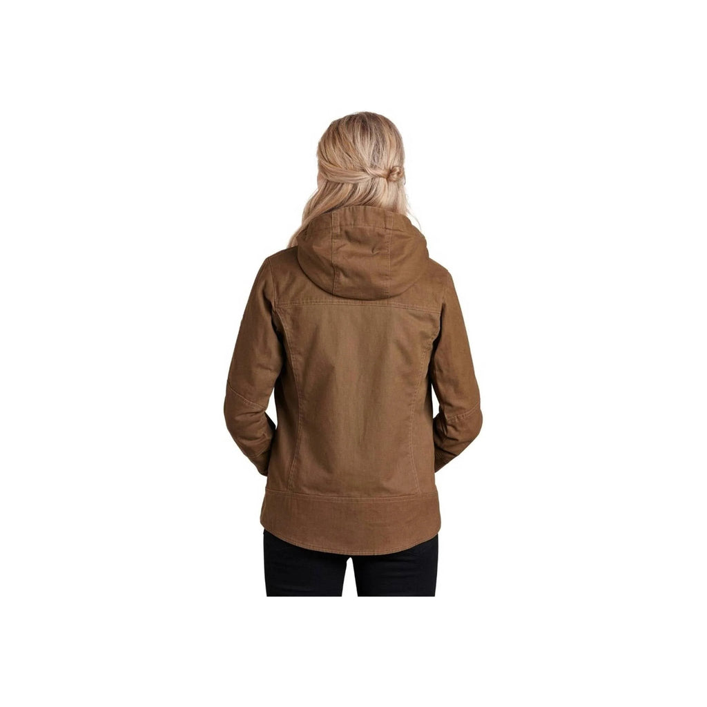 Kuhl Women's Law Fleece Lined Hoody - Dark Khaki - Lenny's Shoe & Apparel