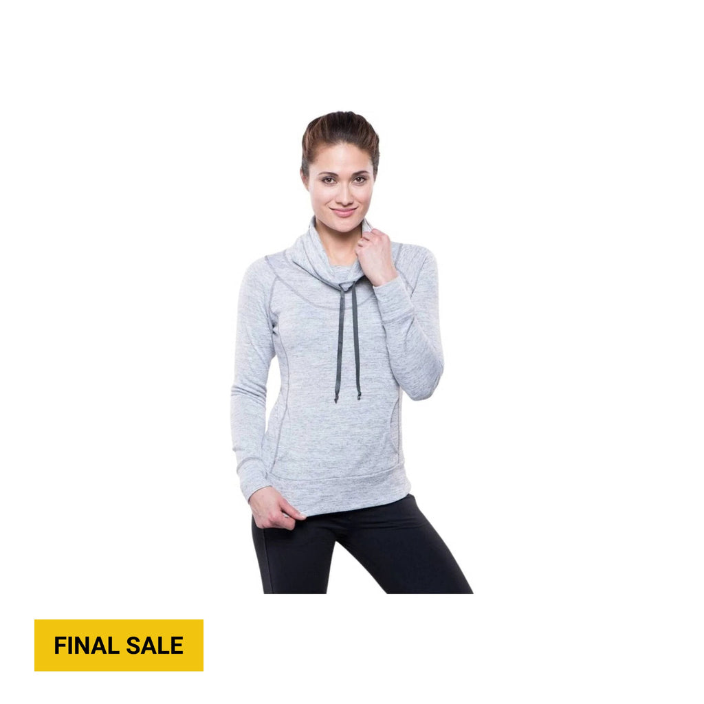 Kuhl Women's Lea Pullover - Ash - Lenny's Shoe & Apparel