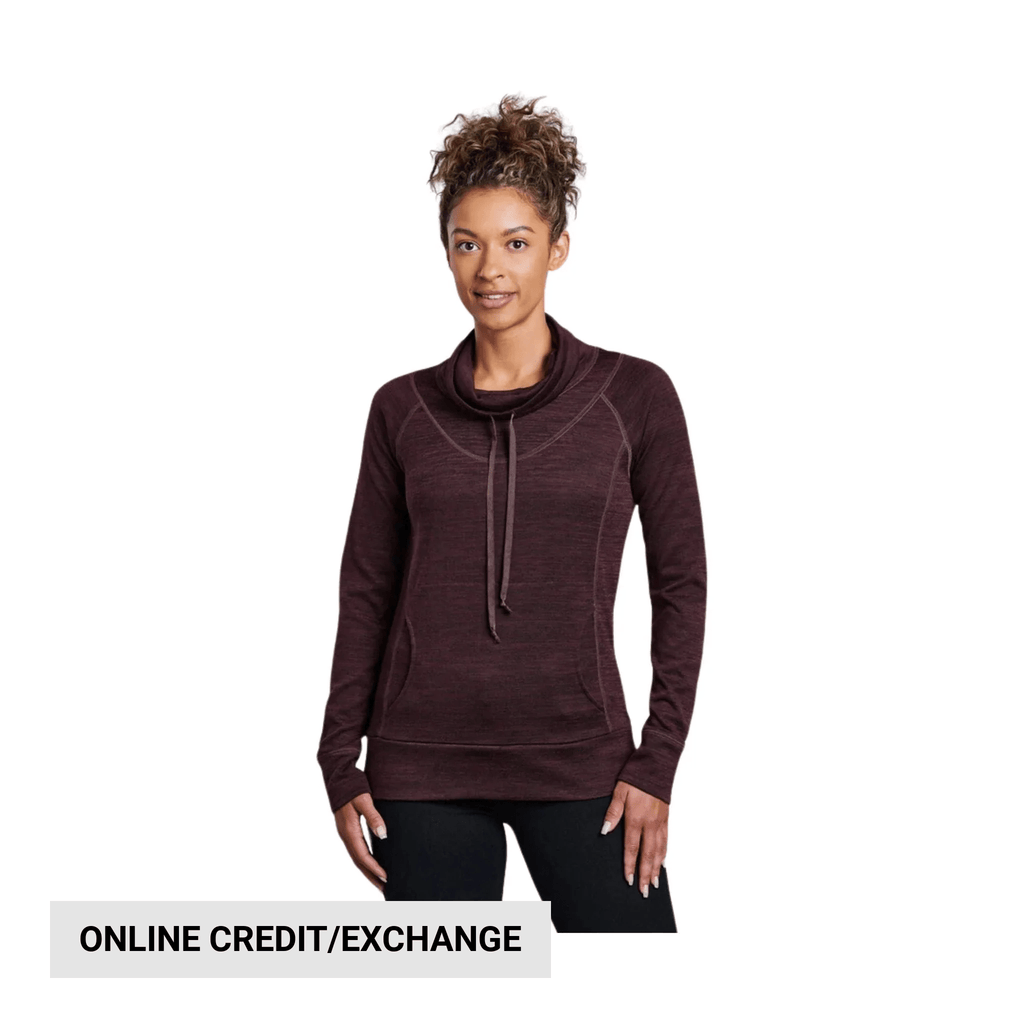 Kuhl Women's Lea Pullover - Ganache - Lenny's Shoe & Apparel