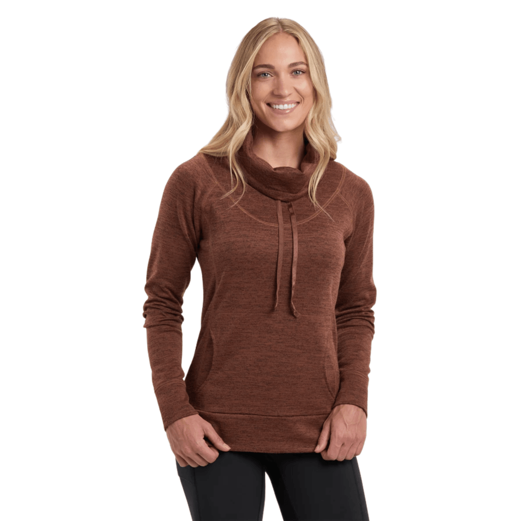 Kuhl Women's Lea Pullover - Mocha - Lenny's Shoe & Apparel