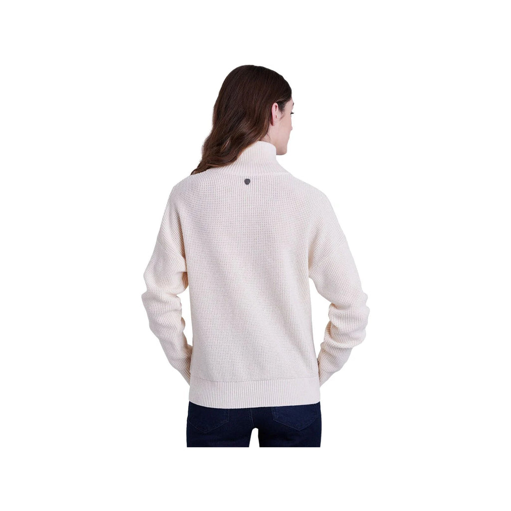 Kuhl Women's Norda Quarter Zip Sweater - Stone - Lenny's Shoe & Apparel