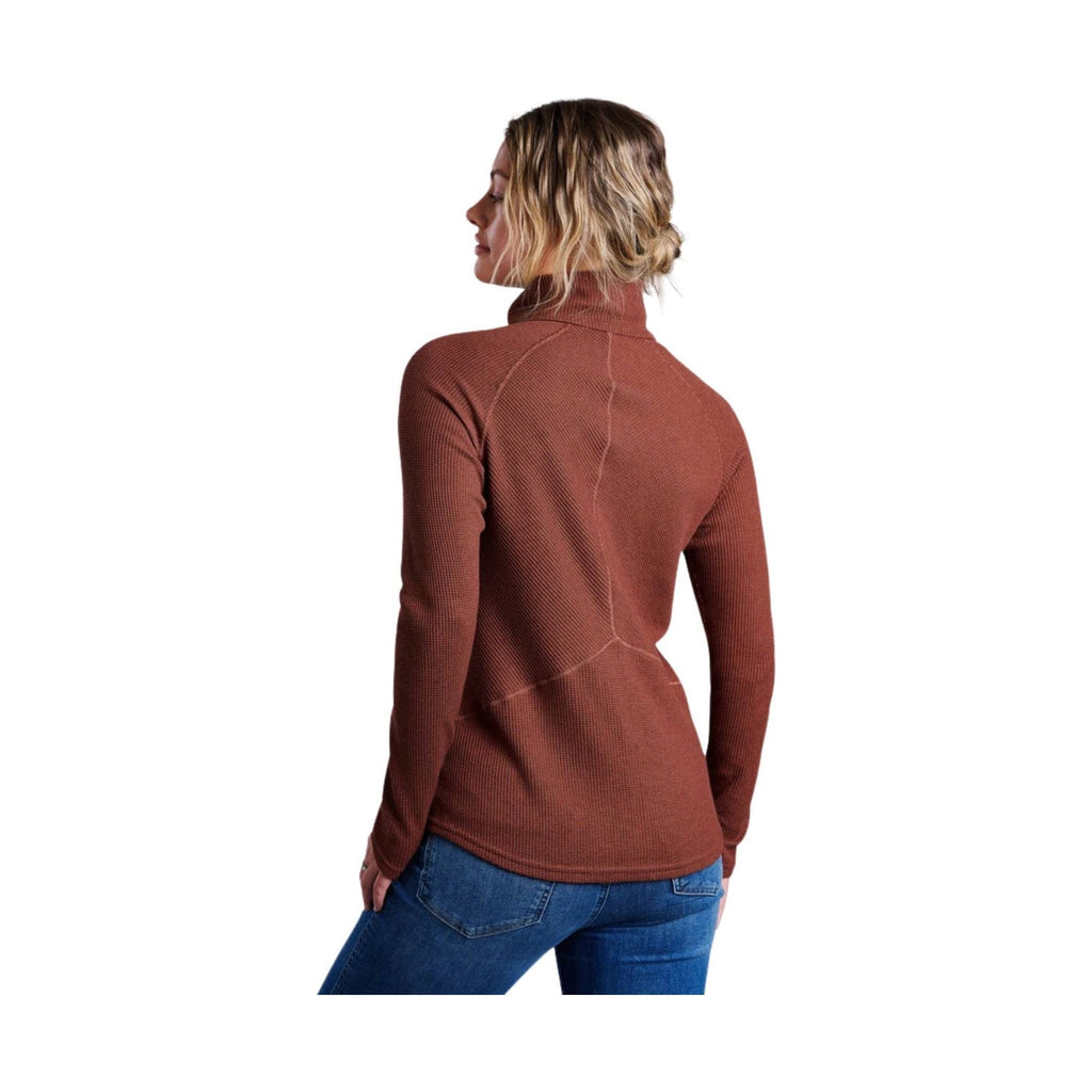 Kuhl Women's Petra Turtleneck - Cinnamon - Lenny's Shoe & Apparel