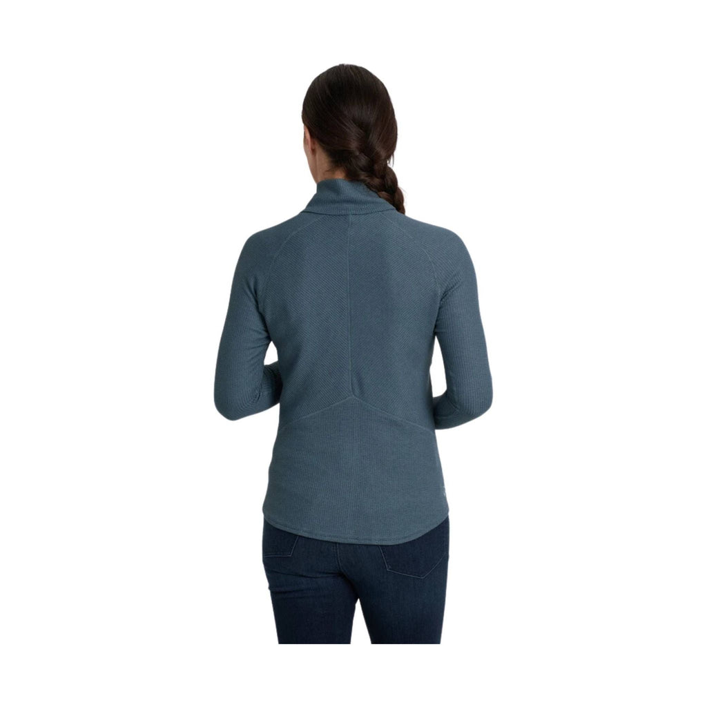 Kuhl Women's Petra Turtleneck - Mineral Blue - Lenny's Shoe & Apparel