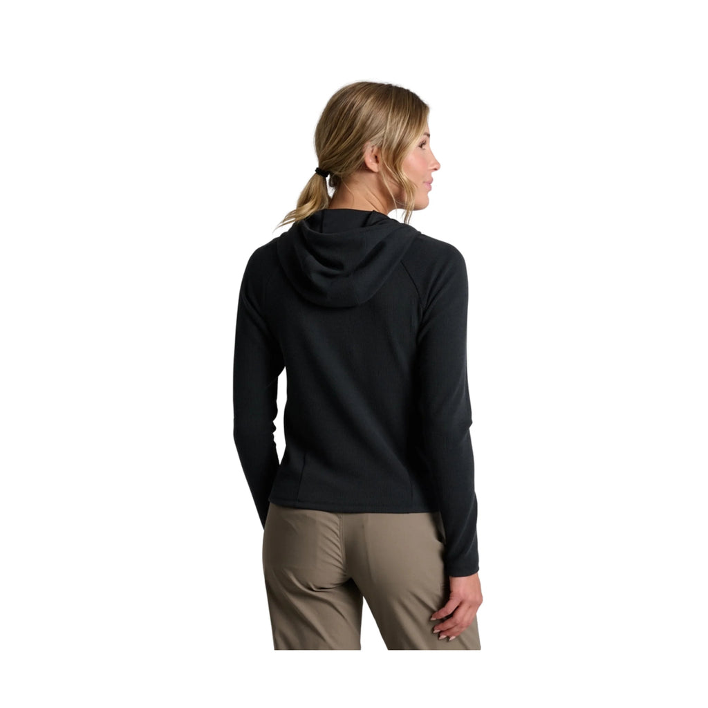 Kuhl Women's Remi Half Zip Hoody - Black - Lenny's Shoe & Apparel