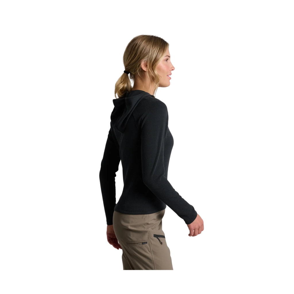 Kuhl Women's Remi Half Zip Hoody - Black - Lenny's Shoe & Apparel