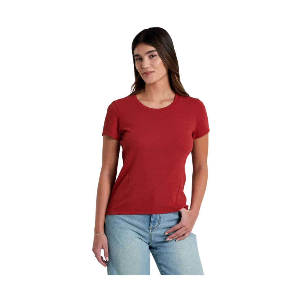 Kuhl Women's Remi Tee - Scarlet - Lenny's Shoe & Apparel