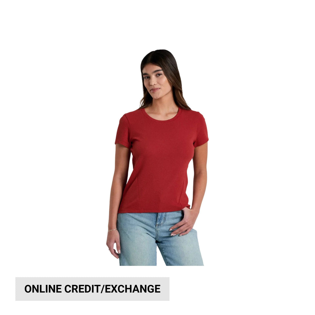 Kuhl Women's Remi Tee - Scarlet - Lenny's Shoe & Apparel