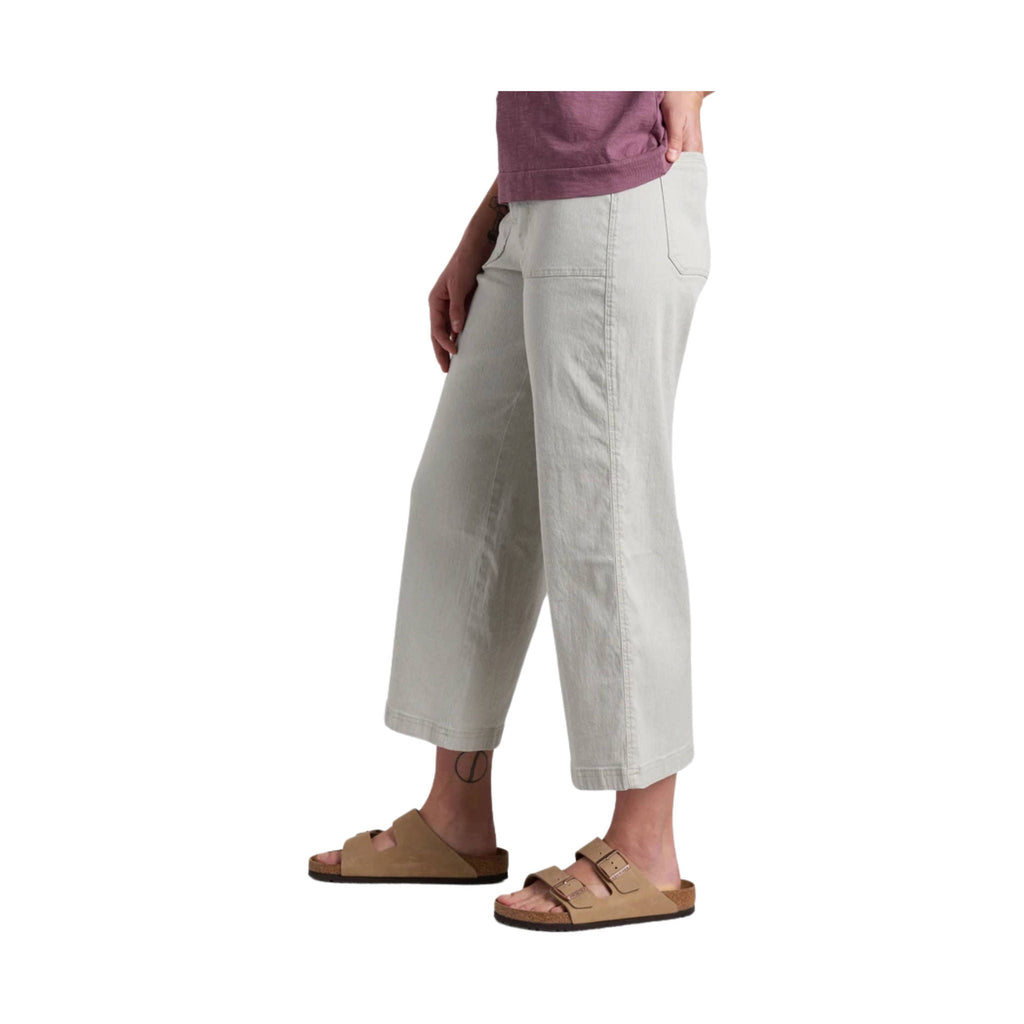 Kuhl Women's Seaboard Wide Leg Crop Pant - Birch - Lenny's Shoe & Apparel