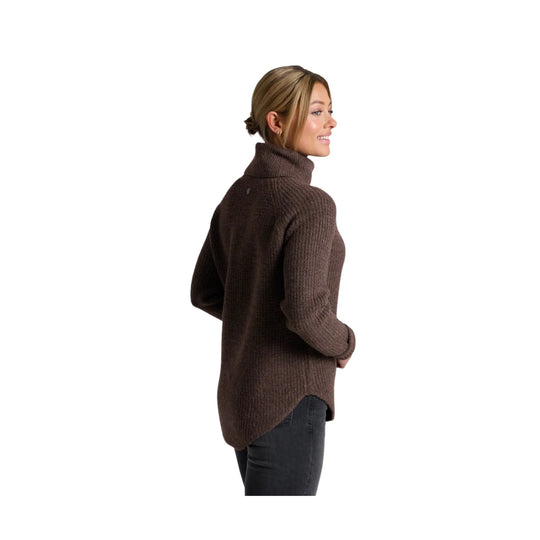 Kuhl Women's Sienna Sweater - Coffee - Lenny's Shoe & Apparel