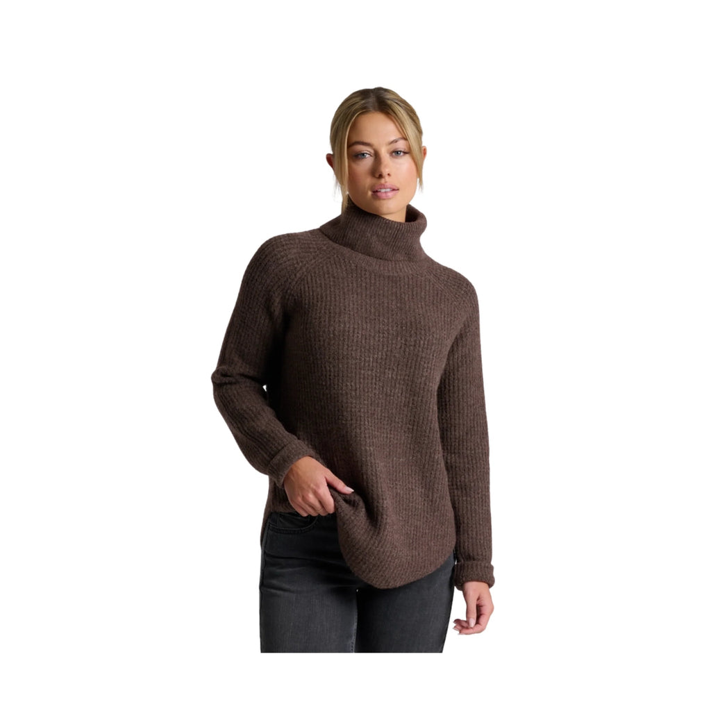 Kuhl Women's Sienna Sweater - Coffee - Lenny's Shoe & Apparel