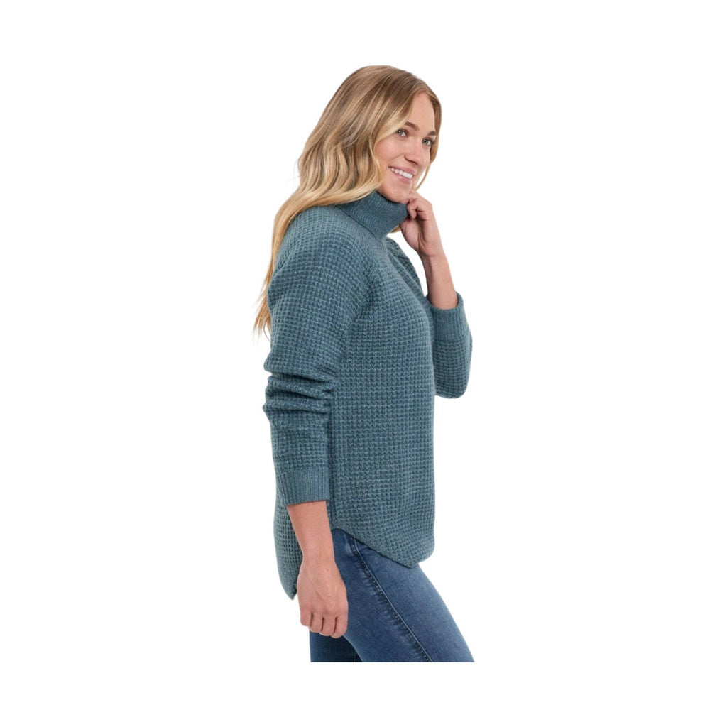 Kuhl Women's Sienna Sweater - Mineral Blue - Lenny's Shoe & Apparel