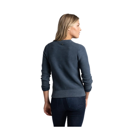 Kuhl Women's Sofie Sweater - Metal Blue - Lenny's Shoe & Apparel