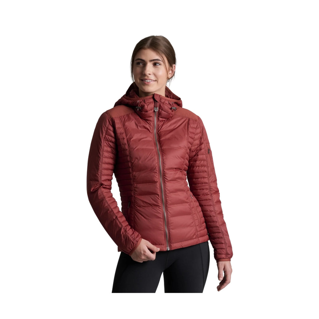 Kuhl Women's Spyfire Hoody - Cayenne - Lenny's Shoe & Apparel