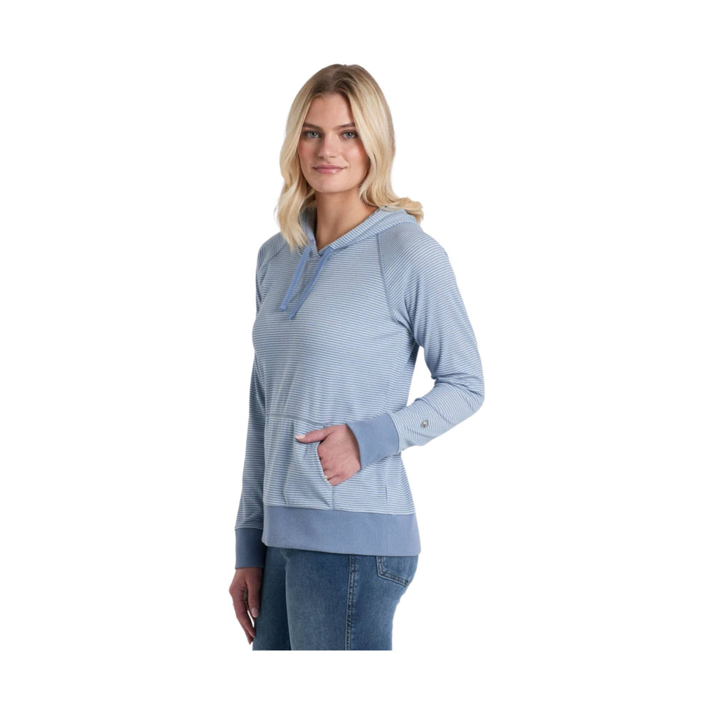 Kuhl Women's Stria Pullover Hoody - Blue Cove - Lenny's Shoe & Apparel