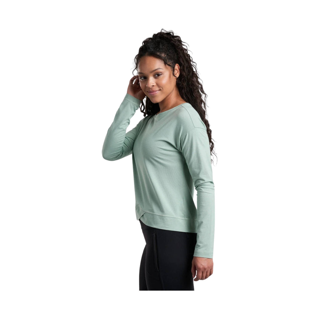 Kuhl Women's Suprima Long Sleeve Top - Agave - ONLINE STORE CREDIT/EXCHANGE ONLY - Lenny's Shoe & Apparel