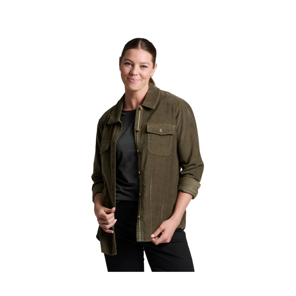 Kuhl Women's Tallula Cord Shirt - Vine - Lenny's Shoe & Apparel