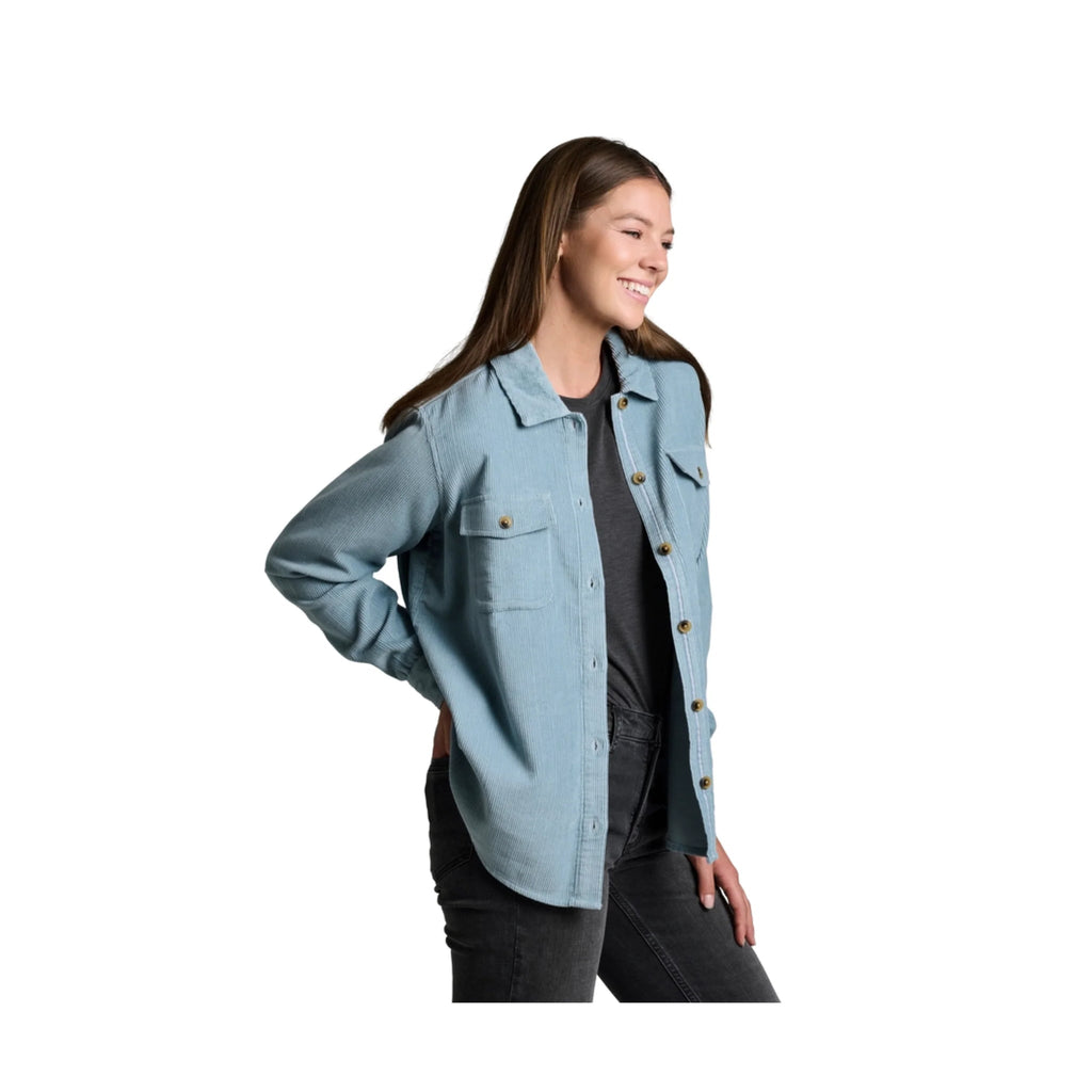 Kuhl Women's Tallula Cord Shirt - Winter Sky - Lenny's Shoe & Apparel