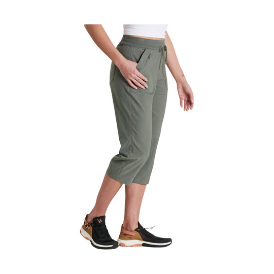 Kuhl Women's Trekr Pull On Kapri - Olive - Lenny's Shoe & Apparel