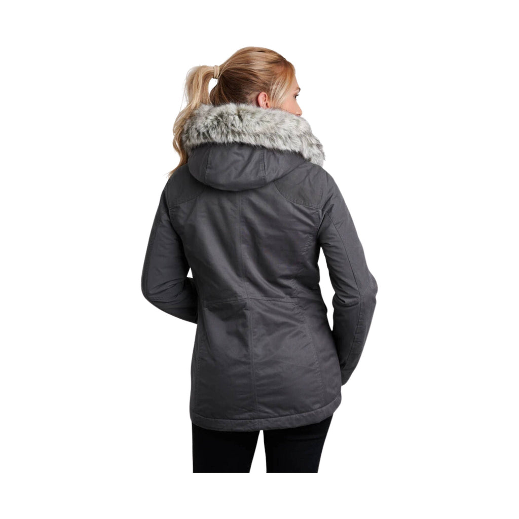 Kuhl Women's Ukon Fleece Lined Hoody - Carbon - Lenny's Shoe & Apparel