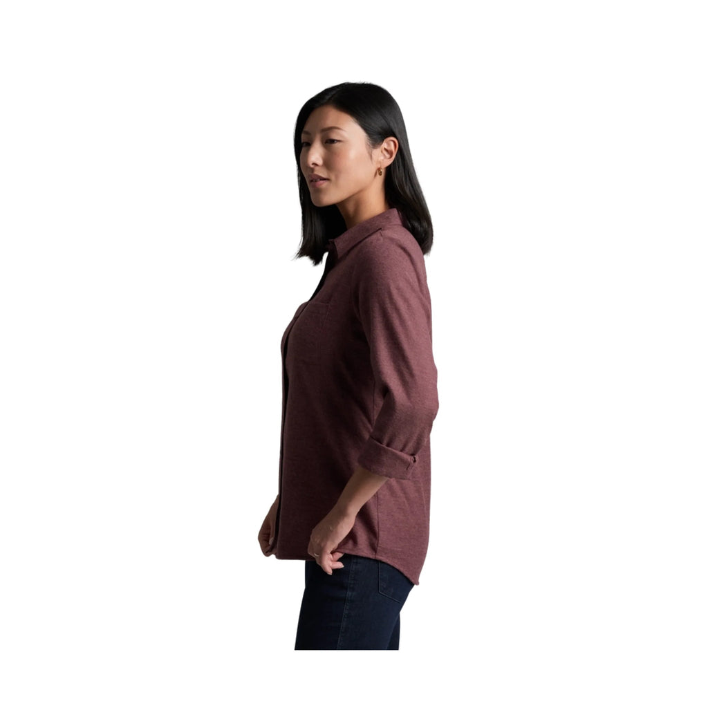 Kuhl Women's Whisper Flannel - Raisin - Lenny's Shoe & Apparel