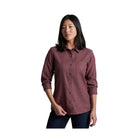 Kuhl Women's Whisper Flannel - Raisin - Lenny's Shoe & Apparel