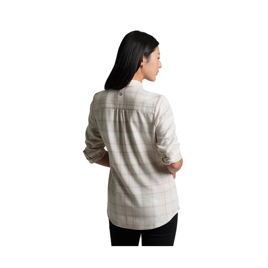 Kuhl Women's Whisper Flannel - Vanilla - Lenny's Shoe & Apparel