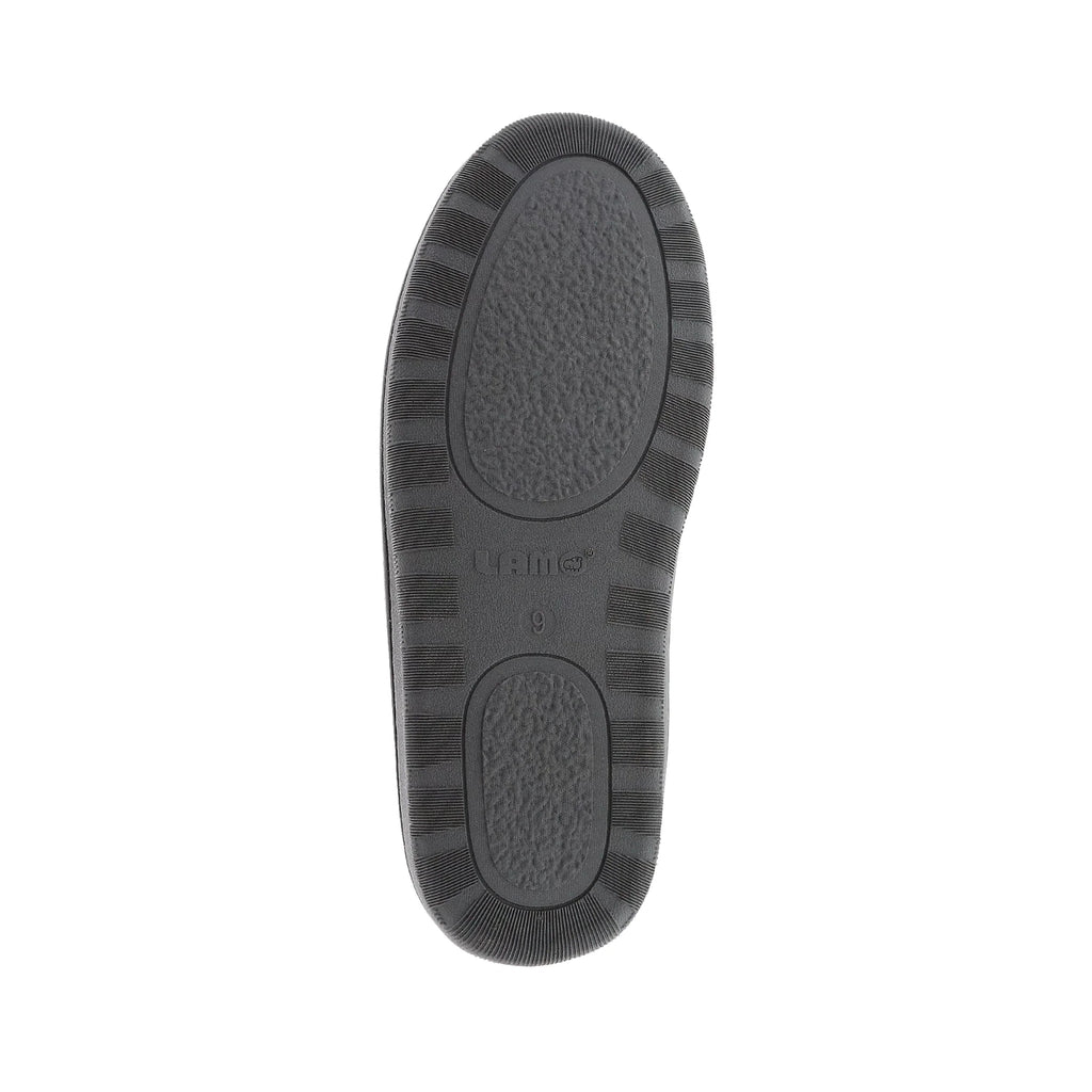 Lamo Men's Harrison Slippers - Dark Charcoal - Lenny's Shoe & Apparel
