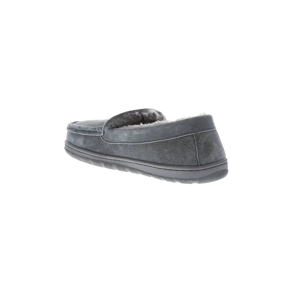 Lamo Men's Harrison Slippers - Dark Charcoal - Lenny's Shoe & Apparel