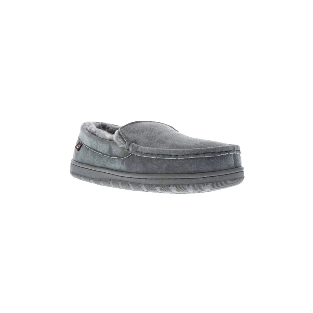 Lamo Men's Harrison Slippers - Dark Charcoal - Lenny's Shoe & Apparel