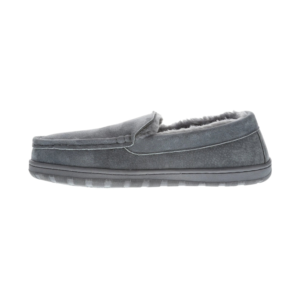 Lamo Men's Harrison Slippers - Dark Charcoal - Lenny's Shoe & Apparel