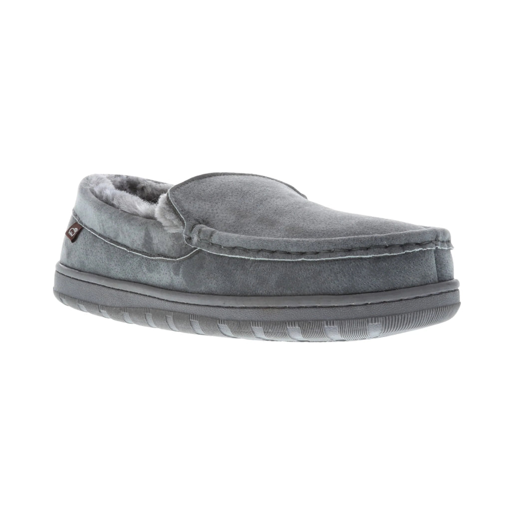 Lamo Men's Harrison Slippers - Dark Charcoal - Lenny's Shoe & Apparel