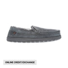 Lamo Men's Harrison Slippers - Dark Charcoal - Lenny's Shoe & Apparel