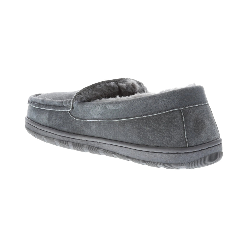 Lamo Men's Harrison Slippers - Dark Charcoal - Lenny's Shoe & Apparel
