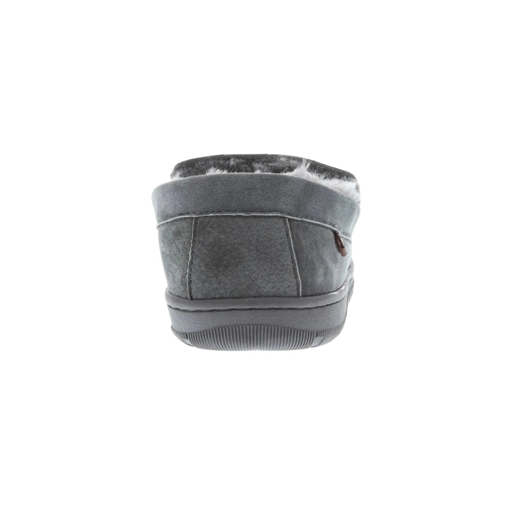 Lamo Men's Harrison Slippers - Dark Charcoal - Lenny's Shoe & Apparel