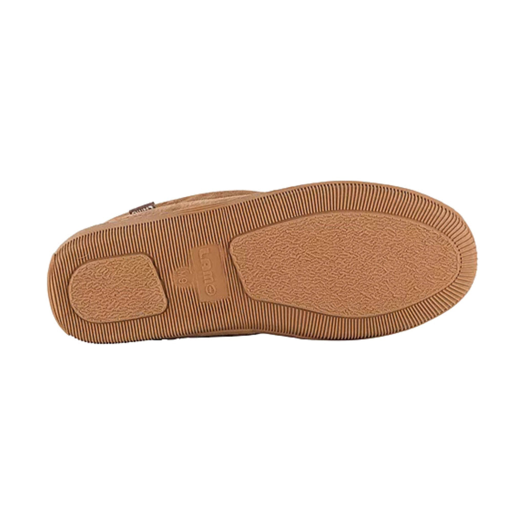 Lamo Men's Moccasin Slipper - Chestnut - ONLINE STORE CREDIT/EXCHANGE ONLY - Lenny's Shoe & Apparel
