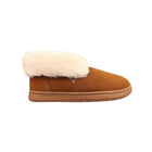 Lamo Women's Mabel Bootie Slippers - Chestnut - Lenny's Shoe & Apparel