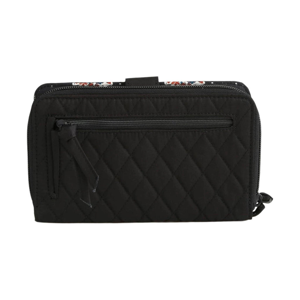Large Tab Vera Bradley Cotton Large Tab Wallet - Moonless Night - Lenny's Shoe & Apparel